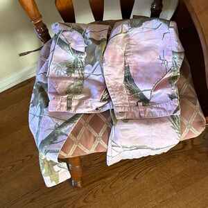 pink camo pants xxs